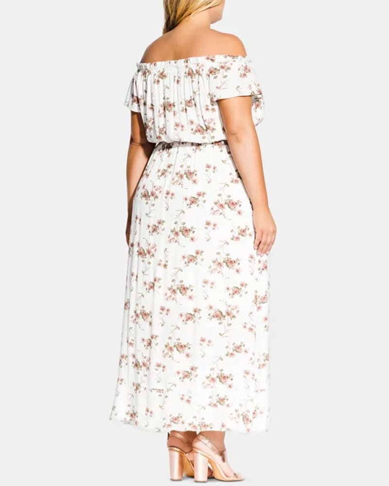 City chic white dress hotsell